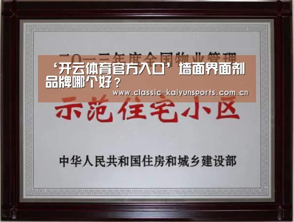 ‘开云体育官方入口’墙面界面剂品牌哪个好?(图1) 开云比分